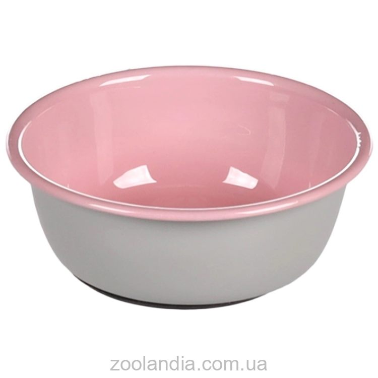 Flamingo (Фламинго) Nell Round - Миска для котов круглая эмалированная