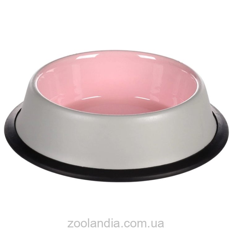 Flamingo (Фламинго) Nell Antislip - Миска для котов эмалированная