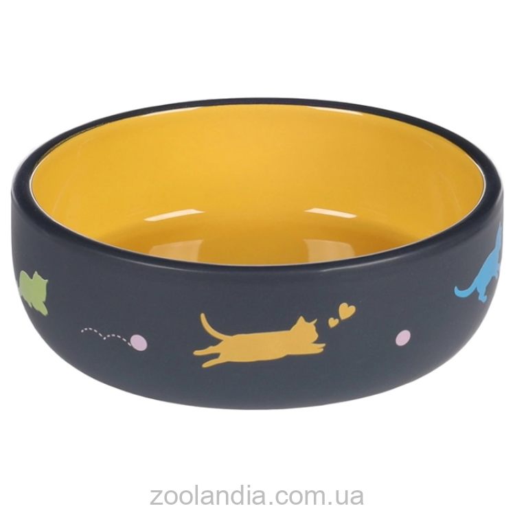 Flamingo (Фламинго) Rani Round - Миска для котов керамическая