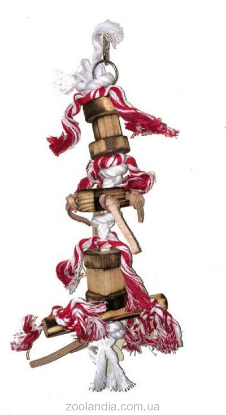 Trixie (Трикси) - Игрушка для попугая "Дерево с канатами" 35см