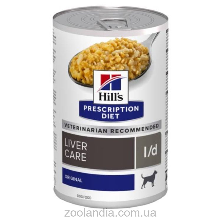 Hill's (Хилс) PRESCRIPTION DIET  l/d Liver Care - Лечебные консервы для собак для поддержание функции печени