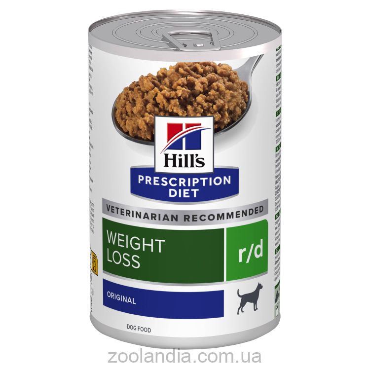 Hill's (Хилс) PRESCRIPTION DIET R/D - Лечебные консервы для собак для снижения веса