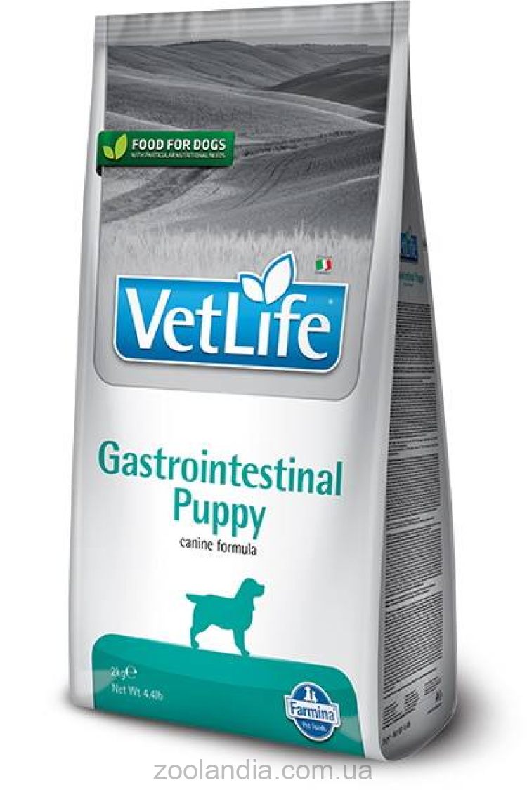 Farmina (Фармина) Vet Life Gastrointestinal Puppy -  Сухой лечебный корм для щенков при заболевании ЖКТ