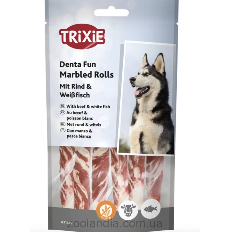Trixie (Трикси) Denta Fun - Палочки для чистки зубов (говядина)
