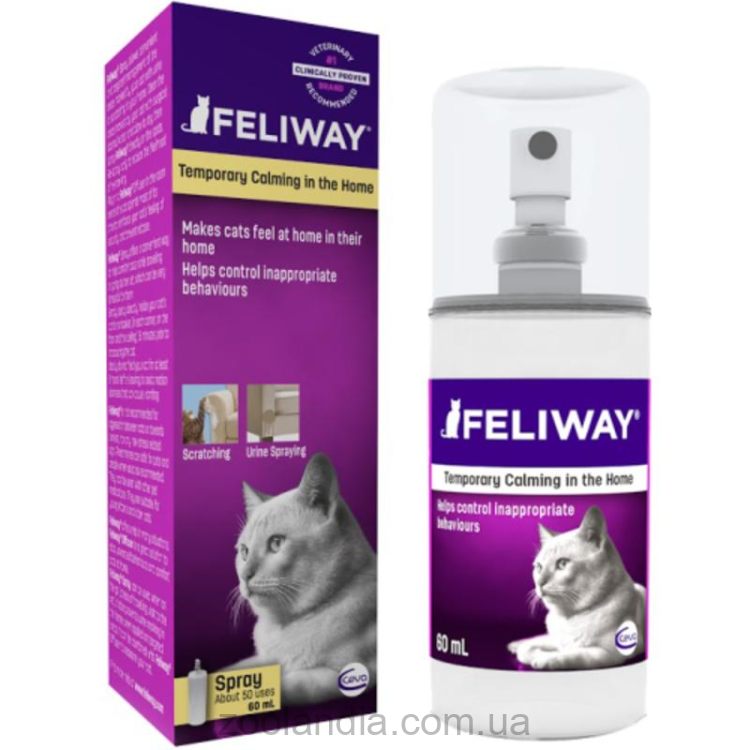 Ceva Feliway Classic (Феливей Классик) Спрей для коррекции поведения у кошек