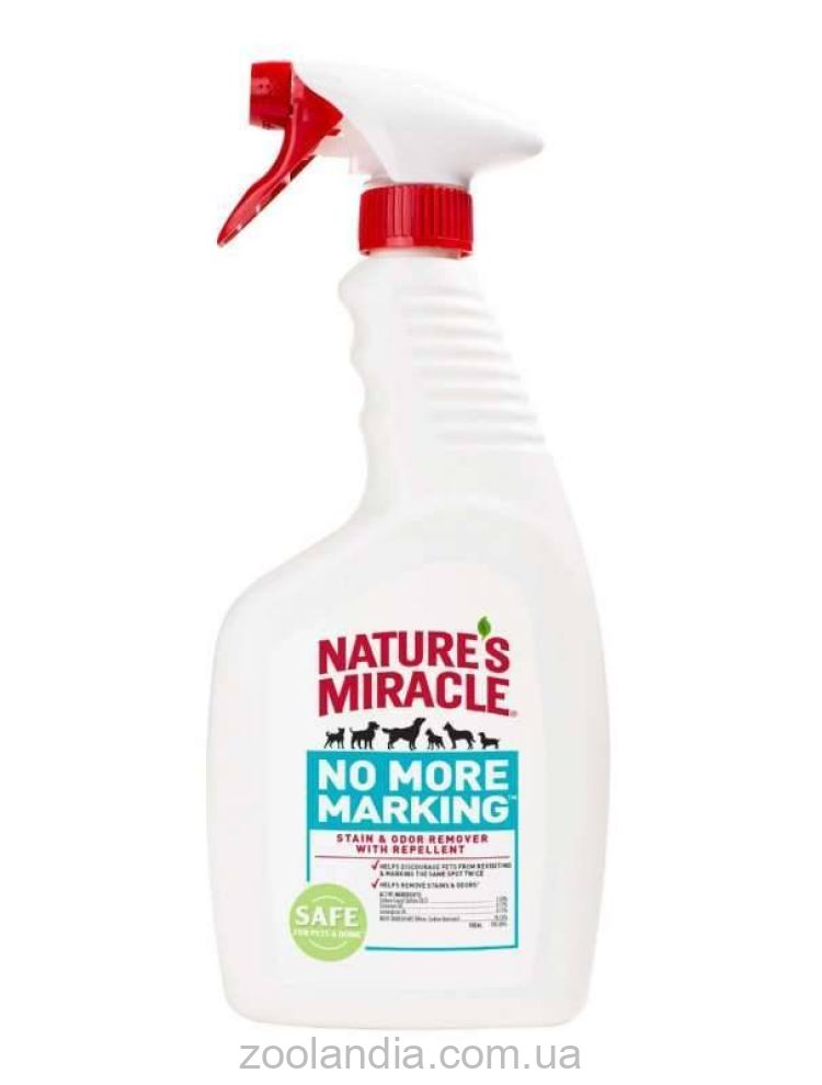 Nature's Miracle (Нейчерс Миракл) No More Marking - Cпрей от пятен и меток для собак