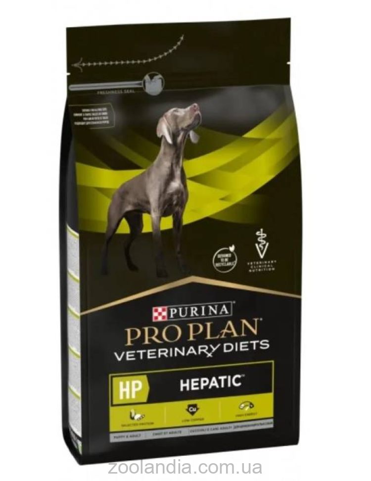 Purina Veterinary (Пурина Про План) Diets HP Hepatic - Лечебный cухой корм взрослых собак при хронической печеночной недостаточности