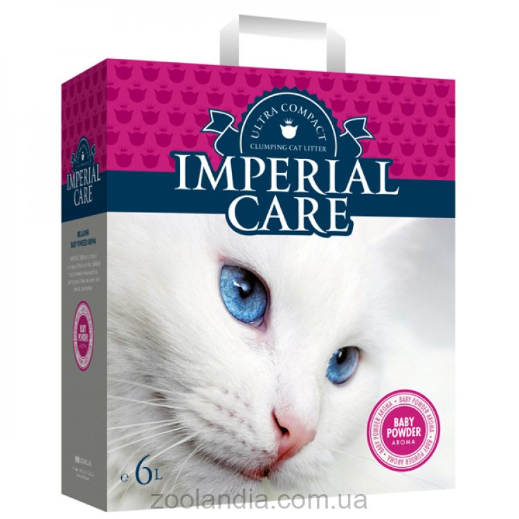 Імперіал (Imperial Care) З Baby Powder ультра-комкующийся наповнювач у котячий туалет