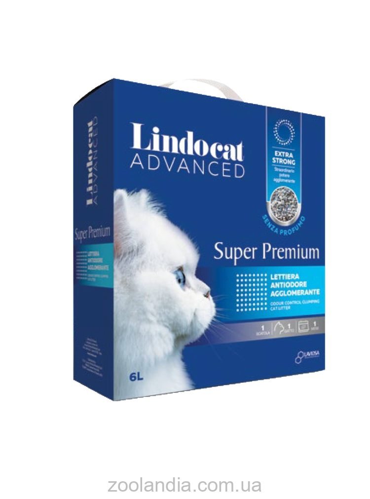 Lindocat (Линдокет) Super Premium Scented (box) - Бентонитовый наполнитель для кошачьего туалета (цветочный аромат)