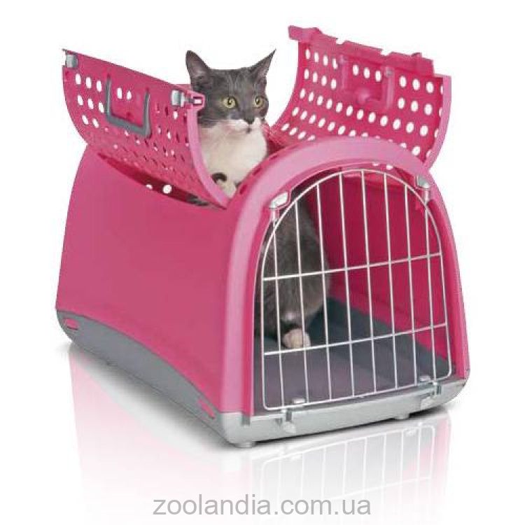 Imac Линус Кабрио (Linus Cabrio) переноска для собак и кошек, пластик, 50х32х34,5 см