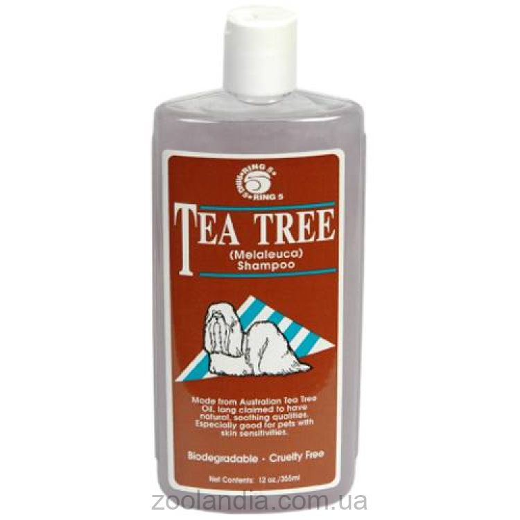 Ring5 Tea Tree РИНГ5 ЧАЙНОЕ ДЕРЕВО шампунь для собак и кошек с проблемами кожи, с маслом чайного дерева