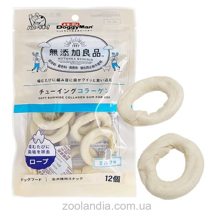 DoggyMan (ДоггиМен) Collagen Gum Doughnut - Лакомство для собак кольцо с коллагеном