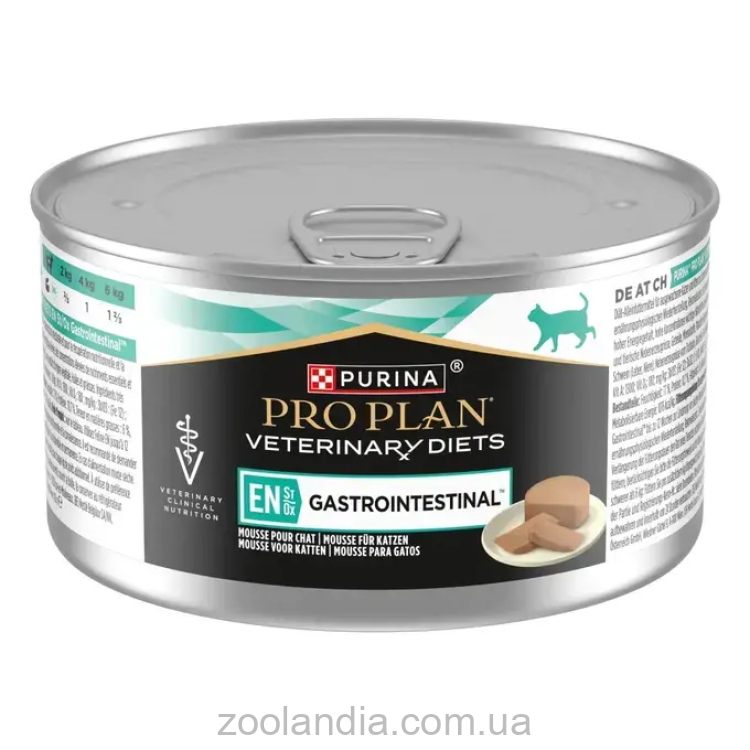 Purina Pro Plan Veterinary Diets EN St/Ox Gastrointestinal - Влажный лечебный корм для котят и взрослых кошек при болезнях желудочно-кишечного тракта