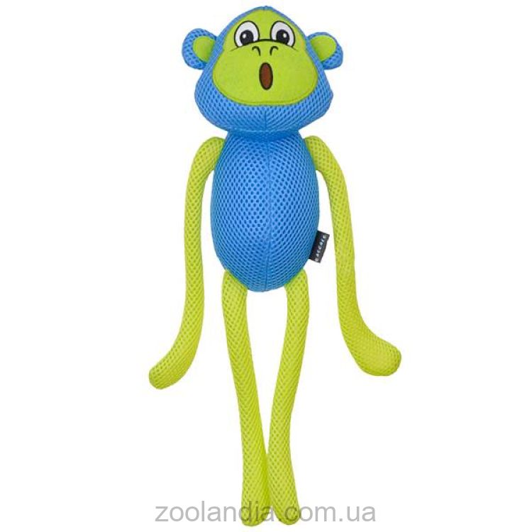 Coastal Rascals Feisty Flappers Mesh Toy Mazie Monkey КОСТАЛ ОБЕЗЬЯНА МАЗИ игрушка для собак