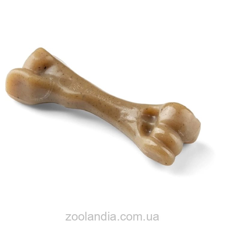 Nylabone Gourmet Puppy Femur Bacon S - жевательная игрушка для щенков со вкусом бекона