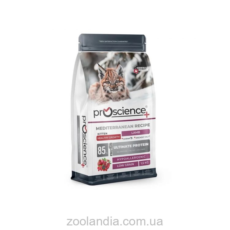 ProScience (ПроСайенс) Healthy Growth Kitten Lamb - Сухой корм для котят (ягненок)