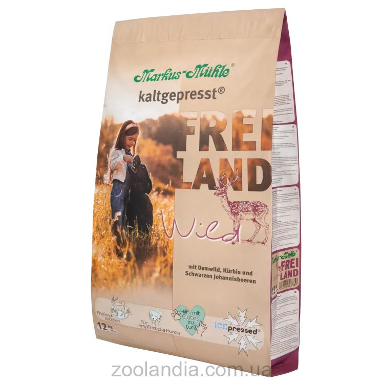 Markus-Mühle Freiland Wild - Сухий корм для собак лань)