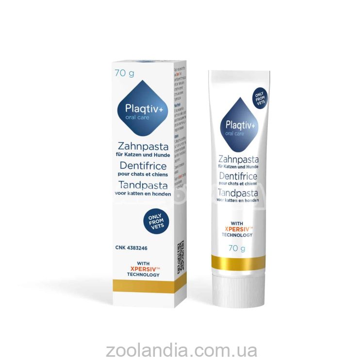 Plaqtiv+ (Плактив +) Toothpaste - Зубна паста для собак та кішок