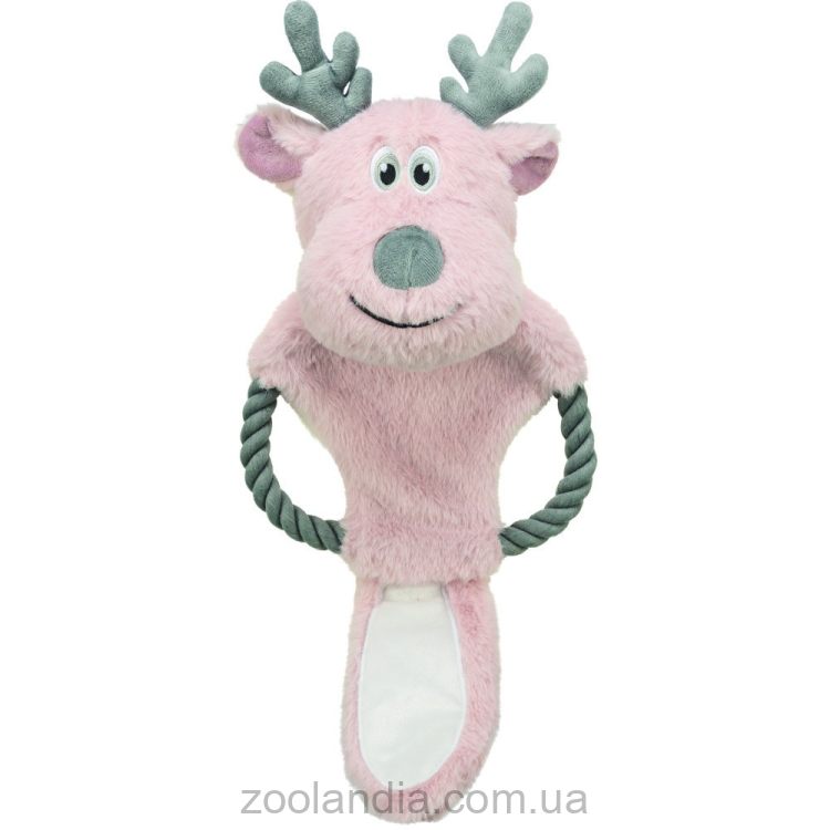 Trixie (Трикси) Reindeer with Rope Рождественский Олень с канатом игрушка для собак
