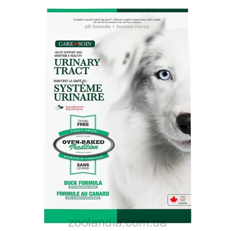 Oven-Baked (Овен Бекет) Tradition Urinary Tract Duck Formula All Breeds - Беззерновой сухой корм для собак всех пород поддержание мочевыделительной системы с уткой