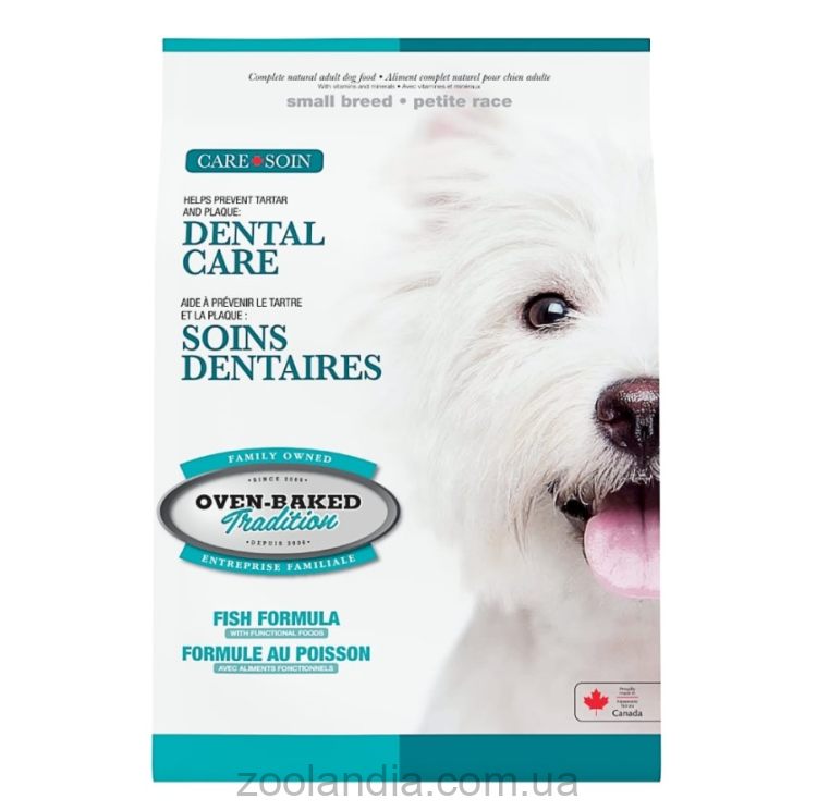 Oven-Baked (Овен Бекет) Tradition Dental Care Fish Formula Small Breed - Сухой корм для собак мелких пород с рыбой, для здоровья зубов