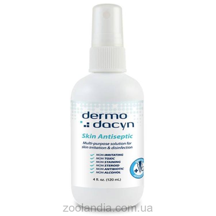Microcyn Dermodacyn Skin Antiseptic Спрей для ухода за ранами и кожей