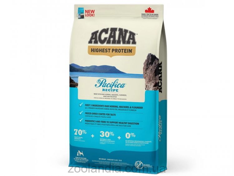 Acana (Акана) Regionals Pacifica - корм для собак всех пород и возрастов