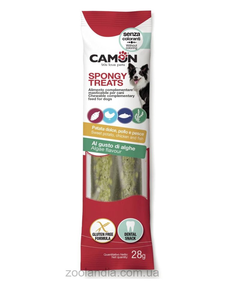 Camon (Камон) - лакомство для собак палочки с бататом курицей и уткой в форме звезды 28г