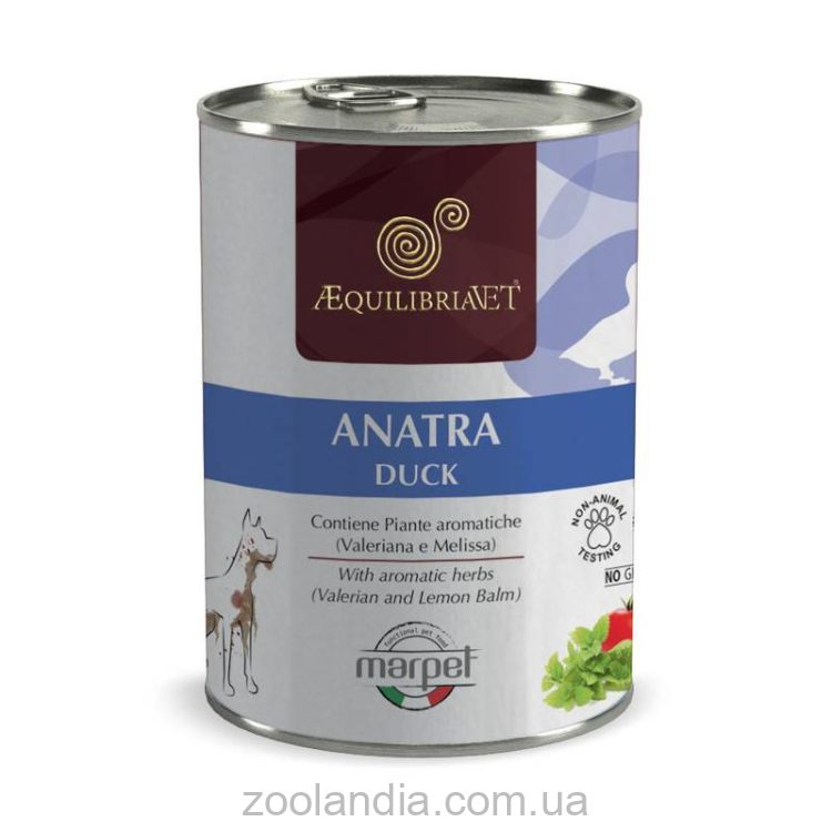 Marpet (Марпет) Aequilibriavet - Консервированный корм для собак (утка)