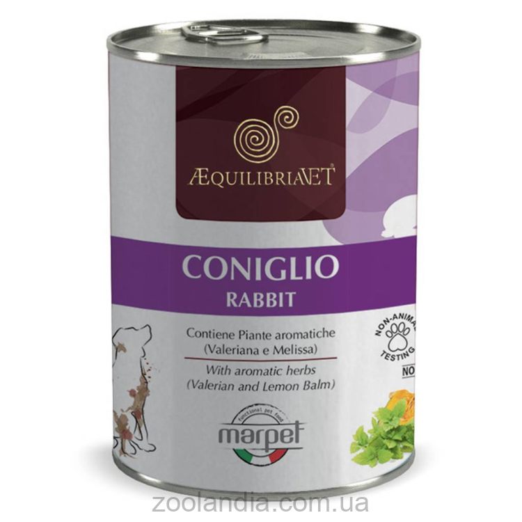 Marpet (Марпет) Aequilibriavet - Консервированный корм для собак (кролик)