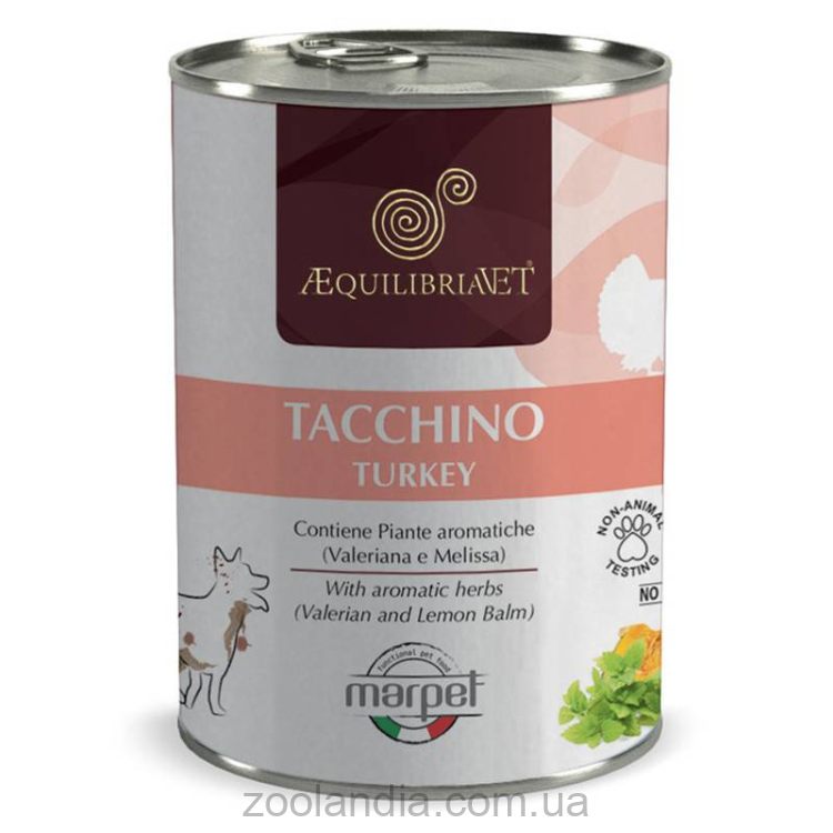 Marpet (Марпет) Aequilibriavet - Консервированный корм для собак (индейка)