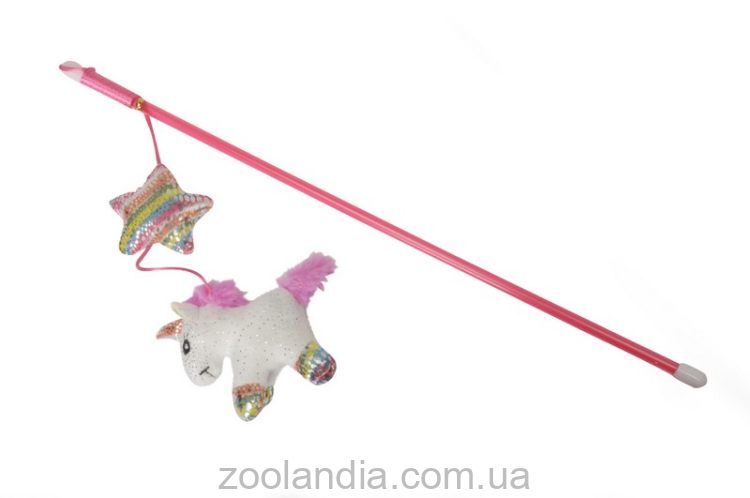 Camon (Камон) - Игрушка для кота Единорог со звездой на удочке