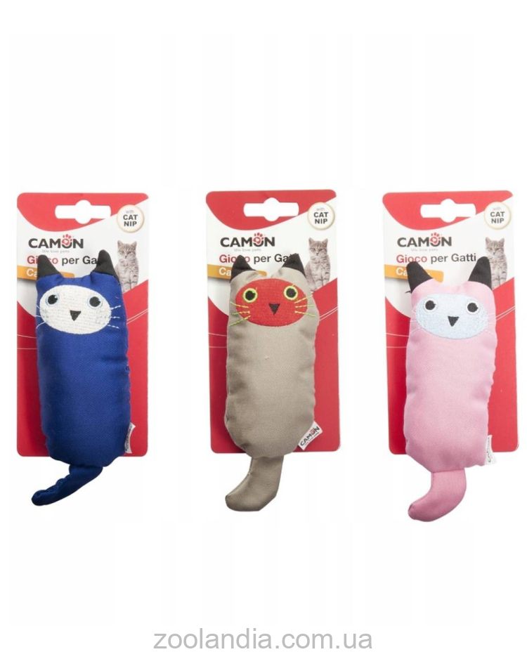 Camon (Камон) Gioco per gatti - игрушка для котов красочный котик 12см