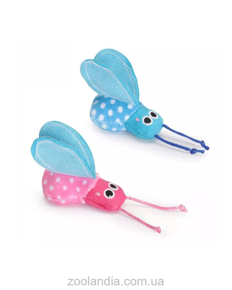 Camon (Камон) Gioco per gatti - игрушка для котов красочное насекомое с кошачьей мятой 8см