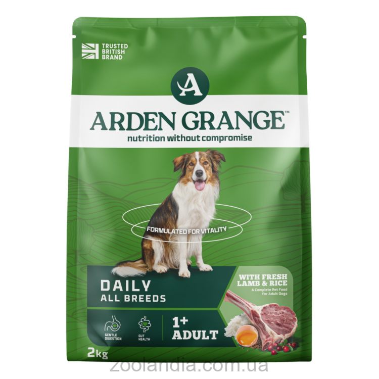 Arden Grange (Арден Гранж) Adult Dog Fresh Lamb & Rice - Сухой корм взрослых собак со свежей ягнятиной и рисом