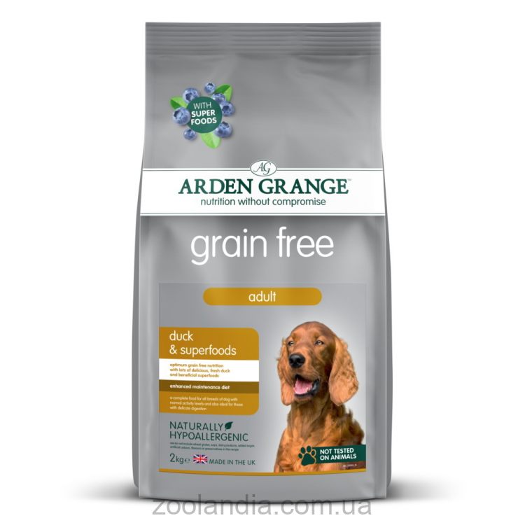 Arden (Арден Гранж) Grange Adult Fresh Duck & Rice - Сухой корм для взрослых собак со свежей уткой и рисом