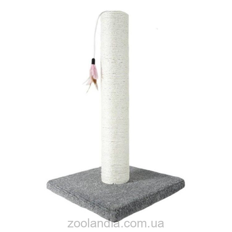 AnimAll (ЕнімАлл) Кігтеточка-стовпчик з пір'їнкою