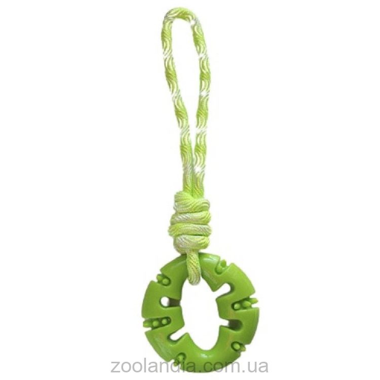 AnimAll (ЭнимАлл) GrizZzly 9758 и 9765 - Игрушка кольцо с канатом для собак