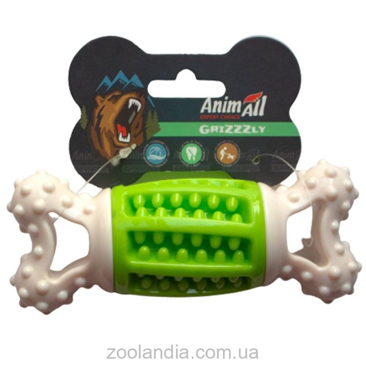 AnimAll (ЭнимАлл) GrizZzly 9918 - Игрушка Кость-зубочистка для собак