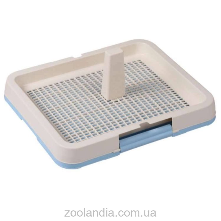 AnimAll (ЭнимАлл) Dog Toilet P683 - Туалет для собак под пеленки с решеткой и столбиком