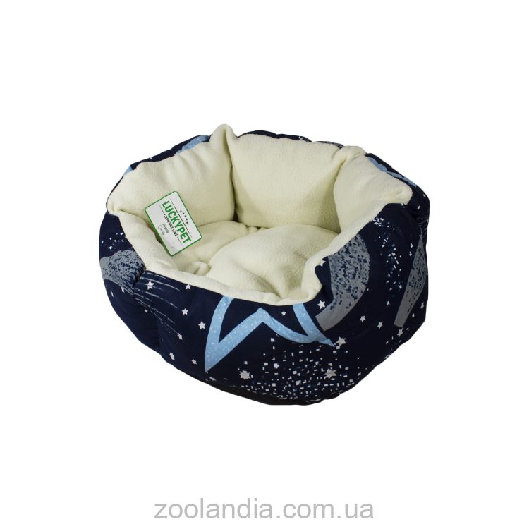 Lucky Pet (Лаки Пет) "Арчи" - Лежак для собак и котов (синий)