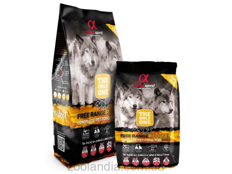 Alpha Spirit The Only One Poultry Сухой корм для собак (птица)