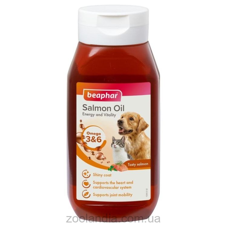 Beaphar (Беафар) Salmon Oil Лососева олія для собак і котів