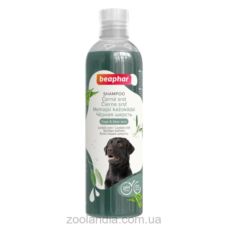Beaphar (Беафар) Shampoo Black for Dogs - Шампунь для собак с черной или темной шерстью