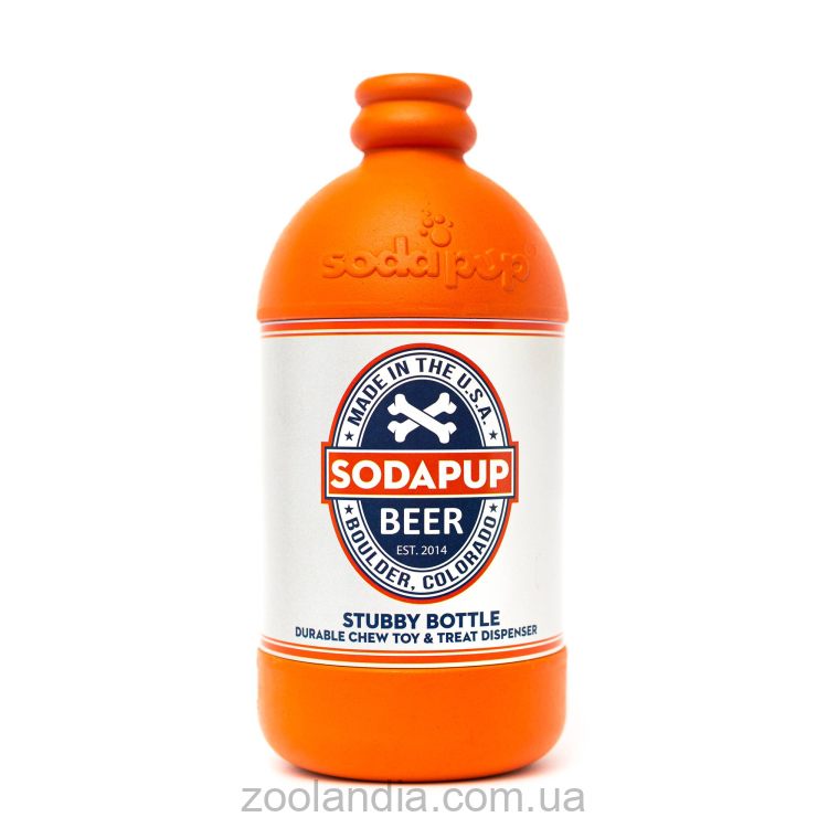 SodaPup (Сода Пап) Beer Bottle – Игрушка Бутылка для собак