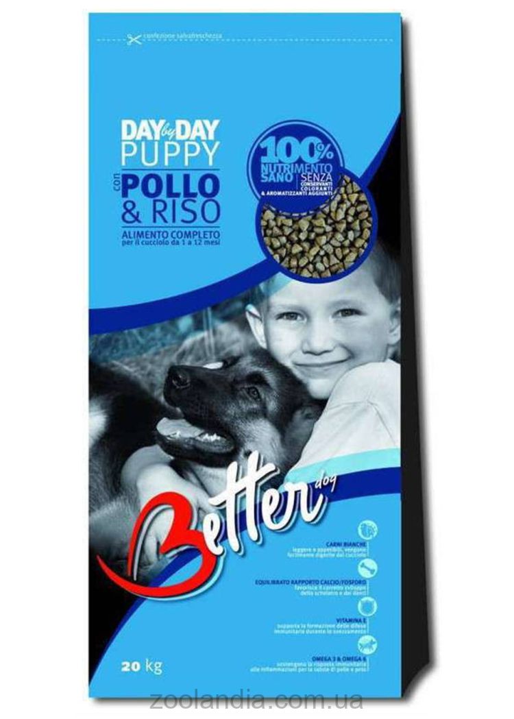 Better (Беттер) Puppy – Сухой корм для щенков (курица/рис)