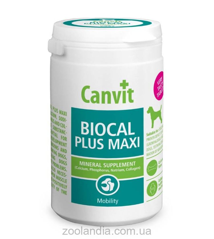 Canvit Biocal Plus Maxi для улучшения подвижности