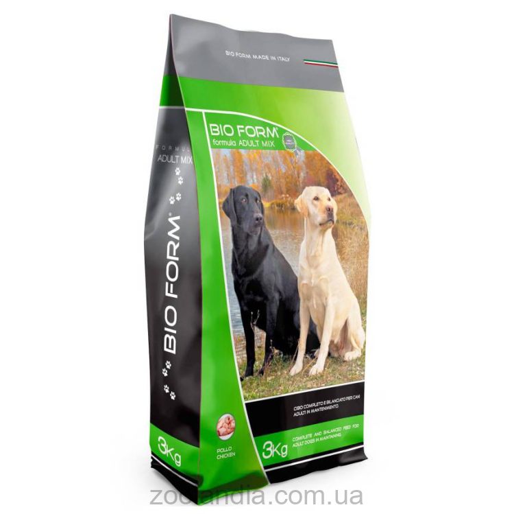 Bio Form (Био Форм) Dog Adult Mix сухой корм для собак среднего и крупного размера