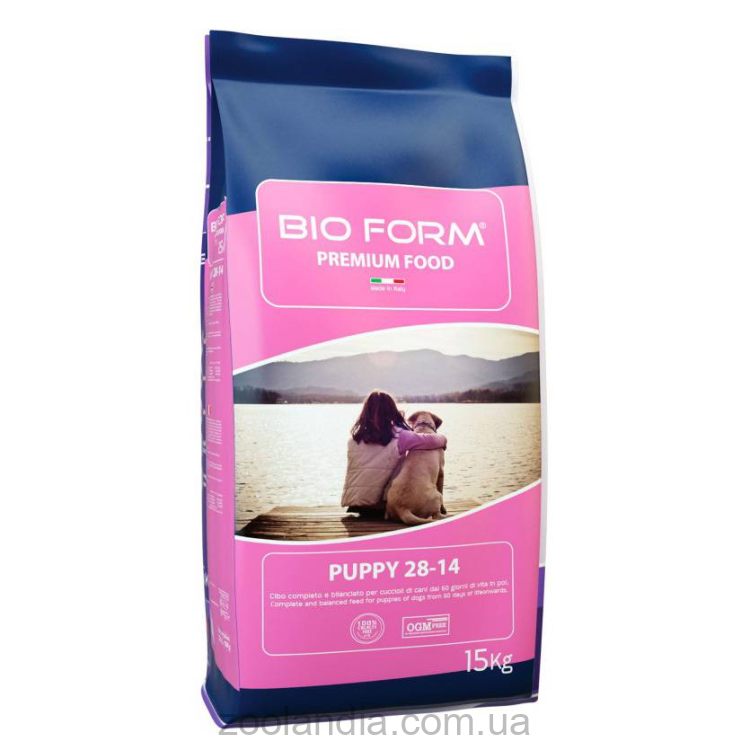 Bio Form (Био Форм) Premium Food Puppy 28-14 сухой корм для щенков с курицей и индейкой