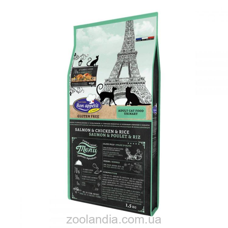 Bon Appetit (Бон Апетит) Adult Urinary - корм для котів із захворюваннями сечовивідних шляхів